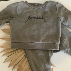 ⚡️ Metallica Sweatsuit Jogger Outfit